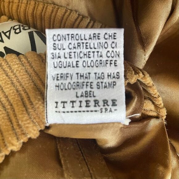 VTG J&ANS Dolce & Gabbana Ittierre 100% Acetate Men’s 36R Sports Jacket Brown - Picture 10 of 11